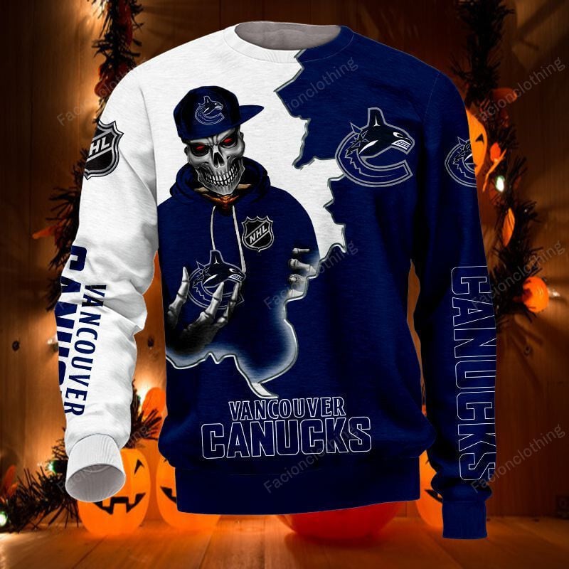 Sportswearmerch Vancouver Canucks NHL Personalized Sweater For Fan