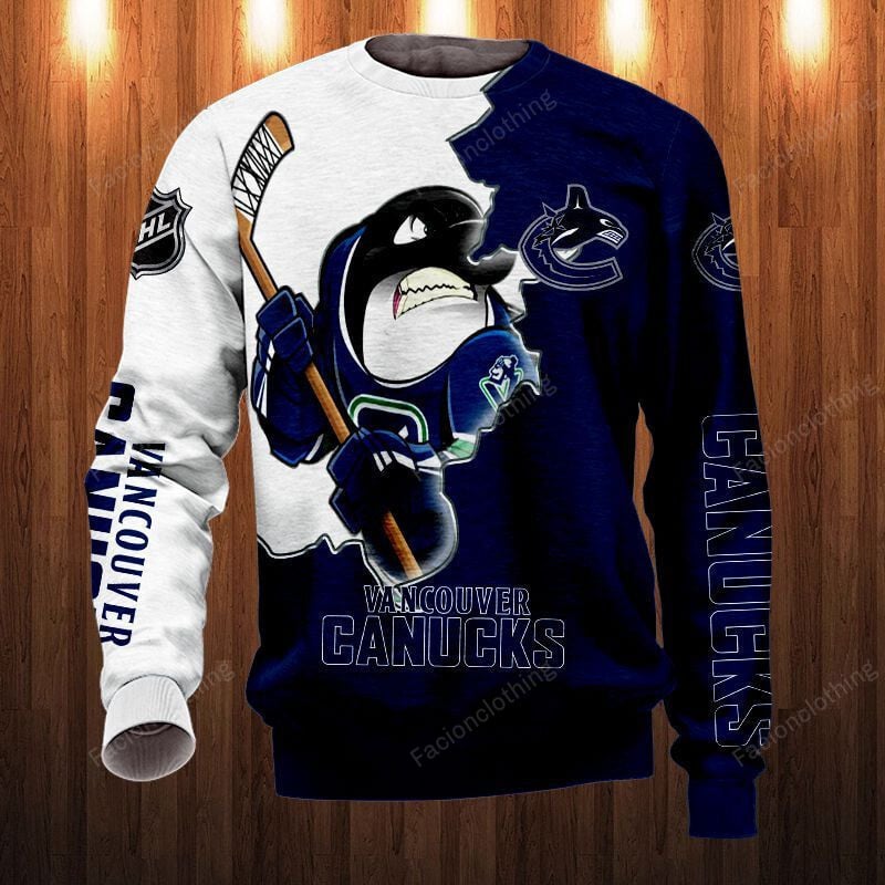 Sportswearmerch Vancouver Canucks NHL Personalized Sweater For Fan