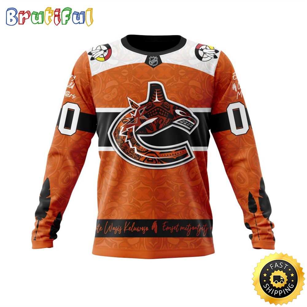 Sportswearmerch Vancouver Canucks NHL Personalized Sweater For Fan