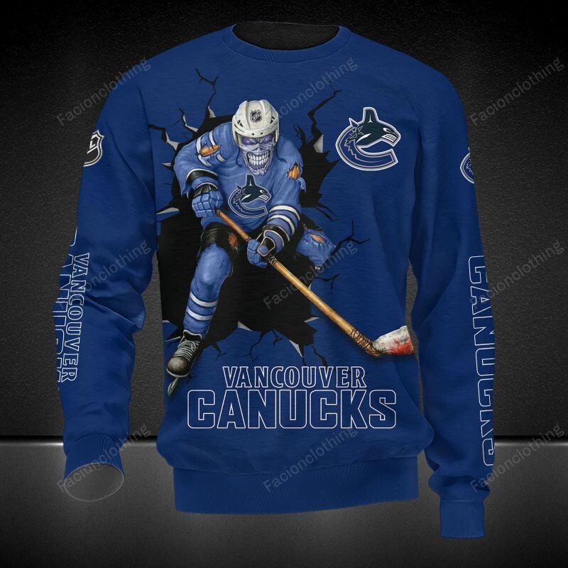 Sportswearmerch Vancouver Canucks NHL Personalized Sweater For Fan