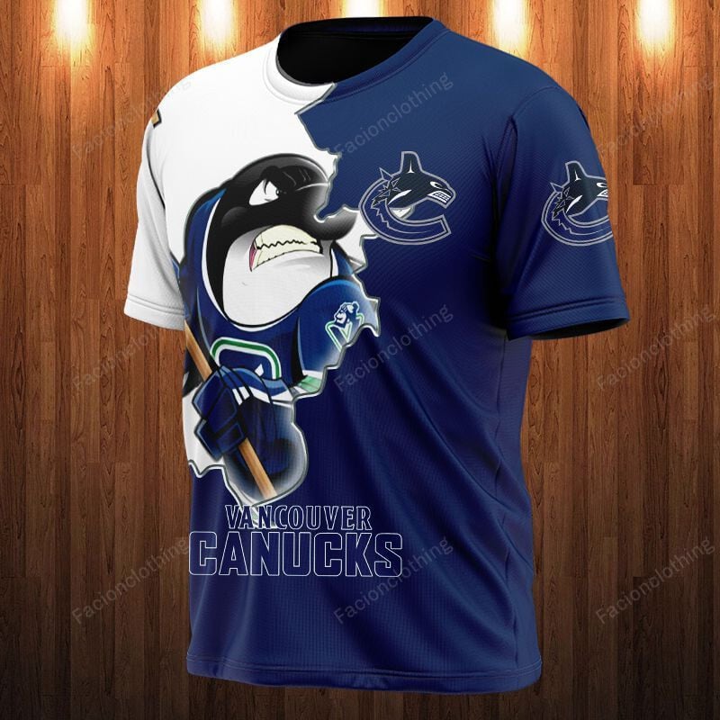 Sportswearmerch Vancouver Canucks NHL Personalized T-shirt For Fan