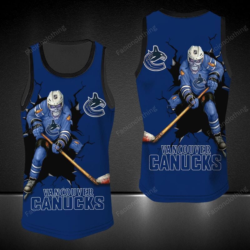 Sportswearmerch Vancouver Canucks NHL Personalized Tanktop For Fan