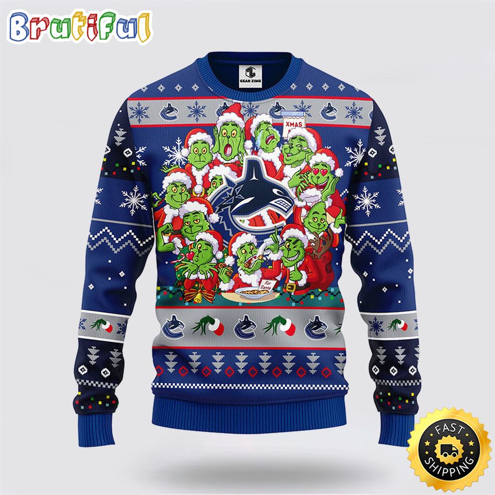 Sportswearmerch Vancouver Canucks NHL Sweater For Fan