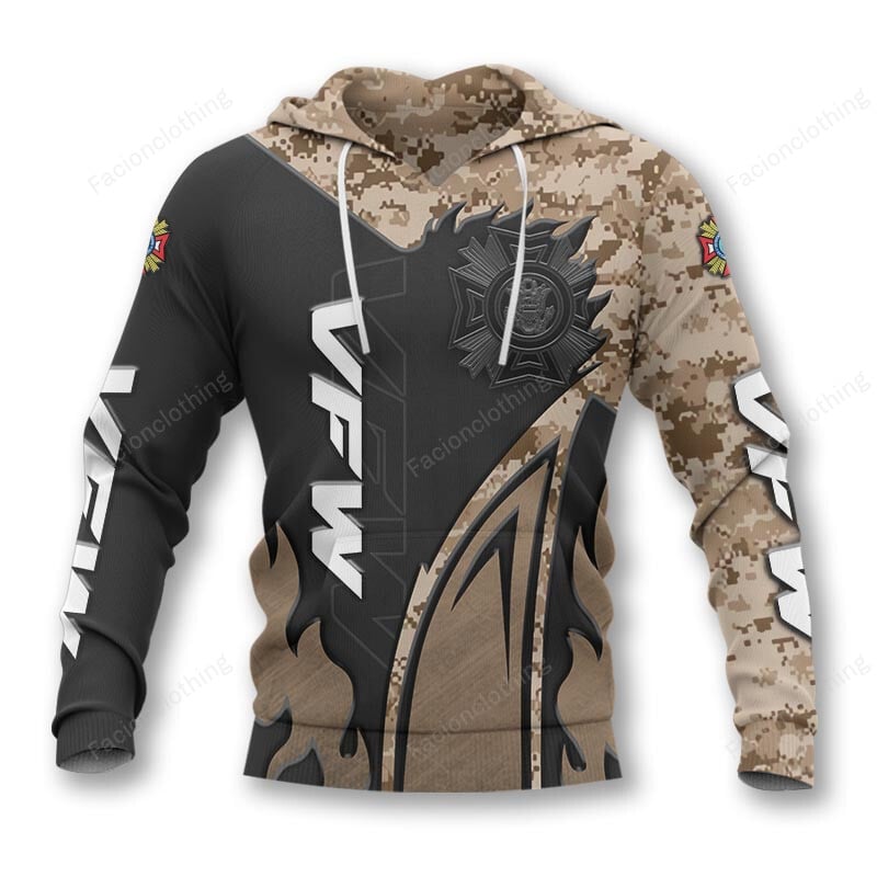 Sportswearmerch Veterans of Foreign Wars Personalized Hoodie For Fan