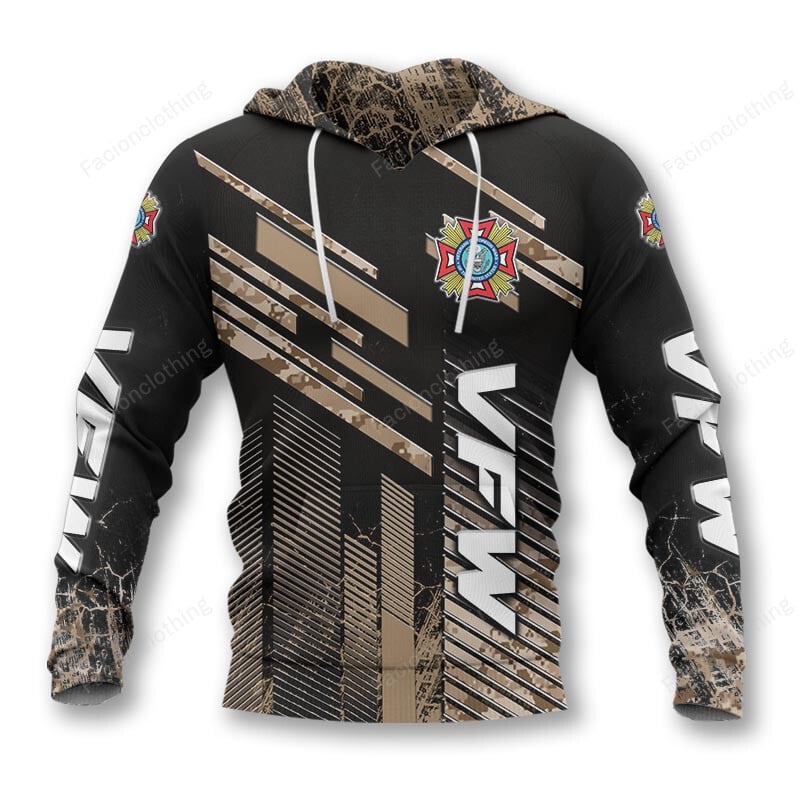 Sportswearmerch Veterans of Foreign Wars Personalized Hoodie For Fan