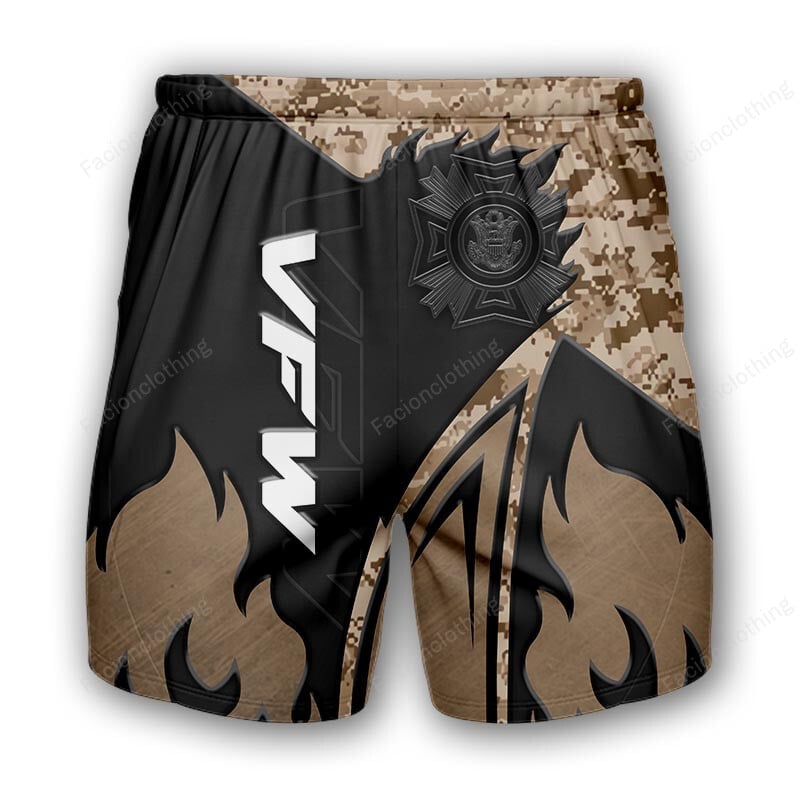 Sportswearmerch Veterans of Foreign Wars Personalized Short Pant For Fan