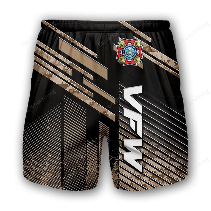 Sportswearmerch Veterans of Foreign Wars Personalized Short Pant For Fan