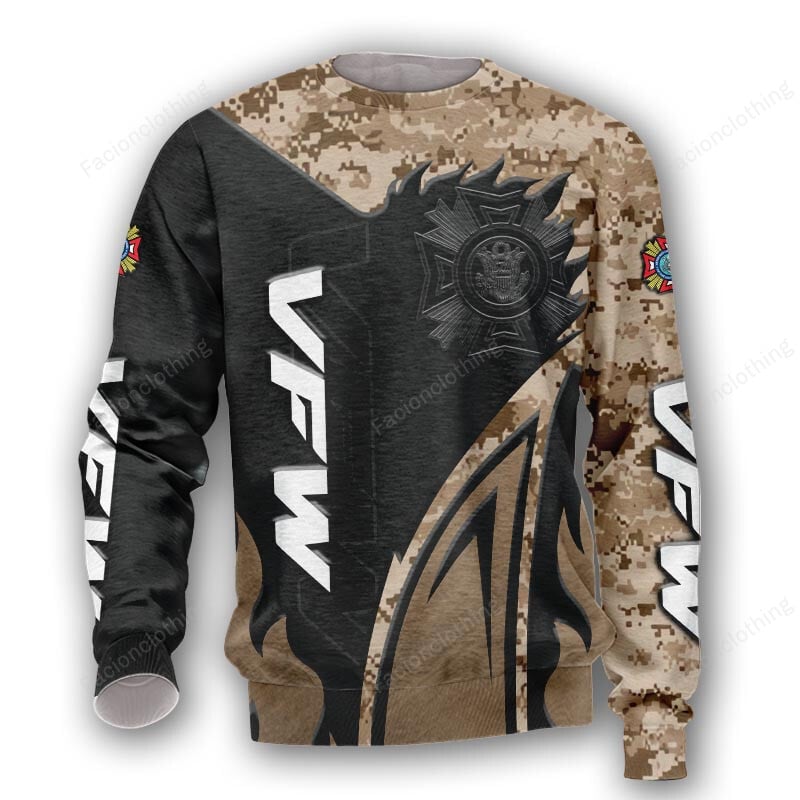 Sportswearmerch Veterans of Foreign Wars Personalized Sweater For Fan