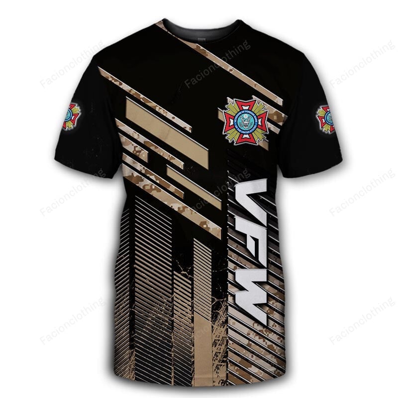 Sportswearmerch Veterans of Foreign Wars Personalized T-shirt For Fan