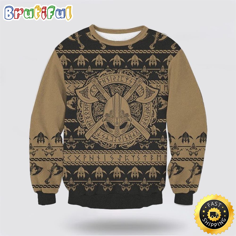 Sportswearmerch Viking Valhalla Movie Personalized Christmas Sweater For Fan