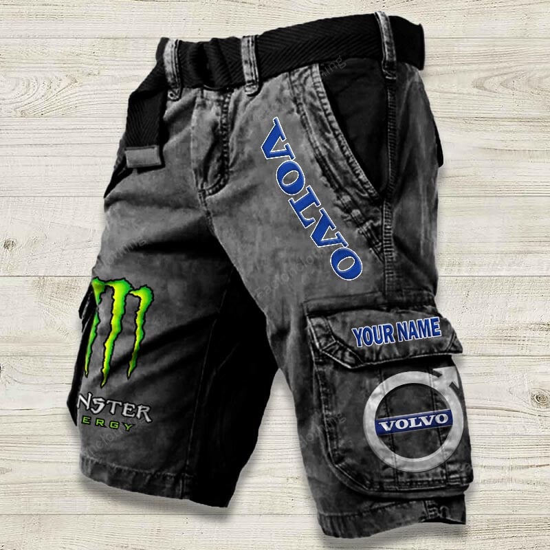 Sportswearmerch Volvo Car Denim Short For Fan