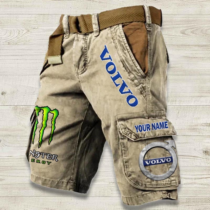 Sportswearmerch Volvo Car Denim Short For Fan