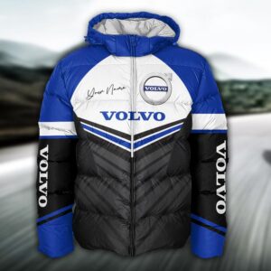 Sportswearmerch Volvo Car Puffer Jacket For Fan
