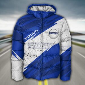Sportswearmerch Volvo Car Puffer Jacket For Fan