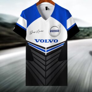 Sportswearmerch Volvo Car V-neck Women T-shirt For Fan