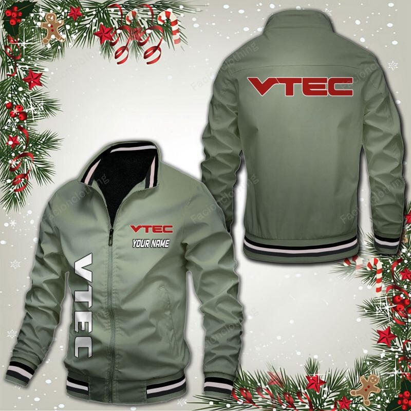 Sportswearmerch VTEC Motorcycle Personalized Bomber Jacket For Fan