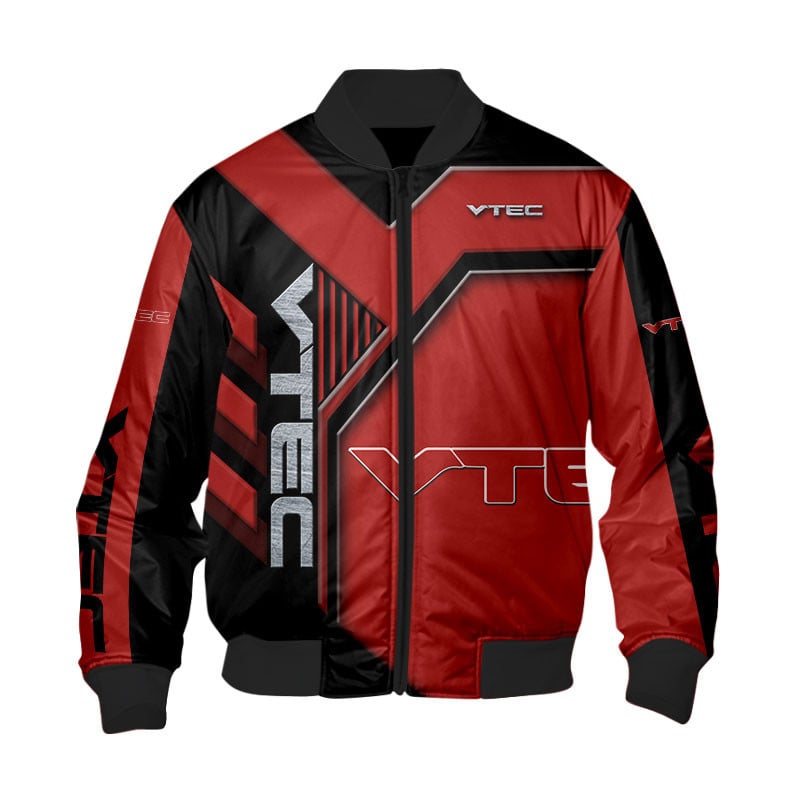 Sportswearmerch VTEC Motorcycle Personalized Fashion Bomber Jacket For Fan