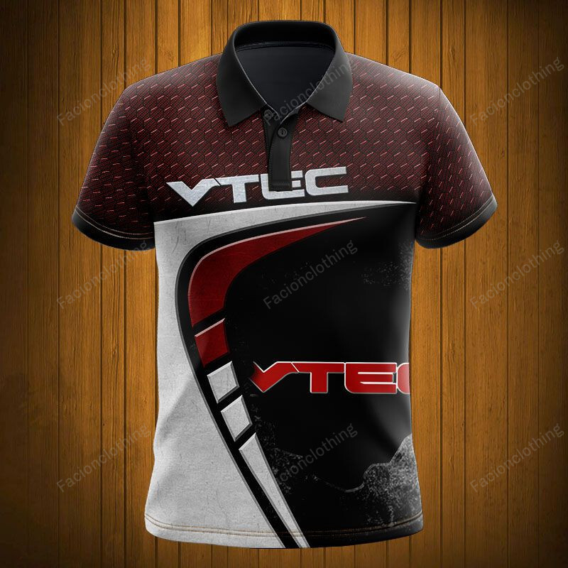 Sportswearmerch VTEC Motorcycle Personalized Fashion Polo Shirt For Fan