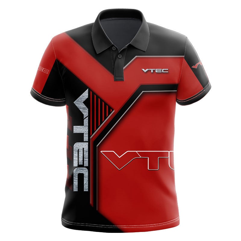 Sportswearmerch VTEC Motorcycle Personalized Fashion Polo Shirt For Fan