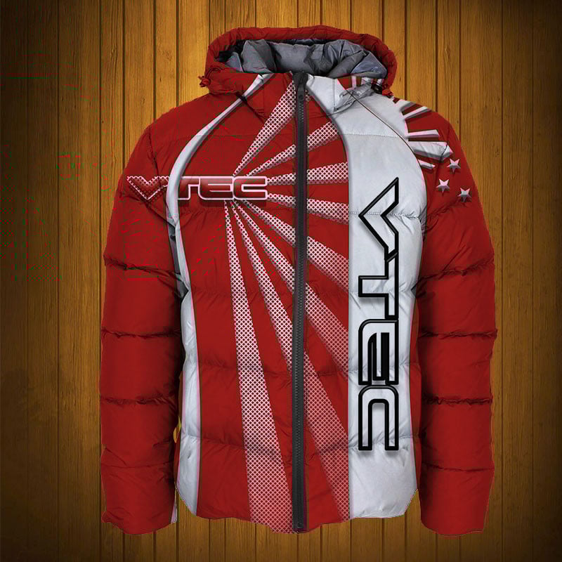 Sportswearmerch VTEC Motorcycle Personalized Fashion Puffer Jacket For Fan