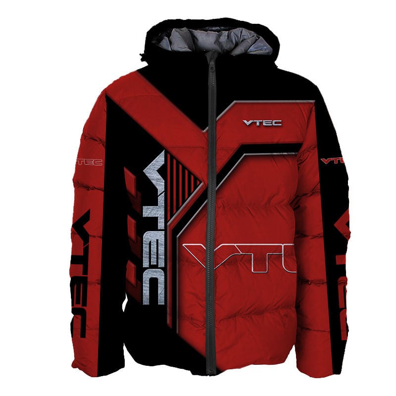 Sportswearmerch VTEC Motorcycle Personalized Fashion Puffer Jacket For Fan