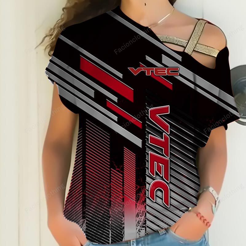 Sportswearmerch VTEC Motorcycle Personalized Women Shirt For Fan
