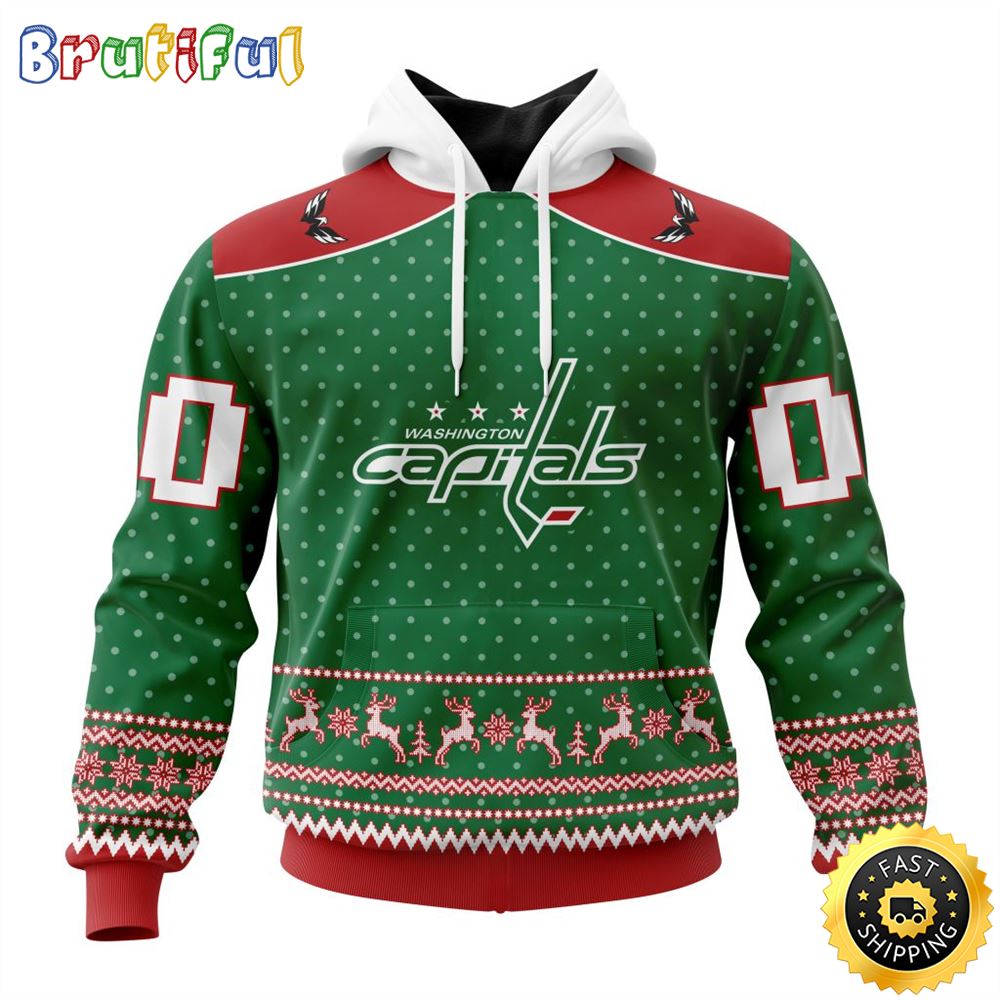 Sportswearmerch Washington Capitals NHL Christmas Hoodie For Fan