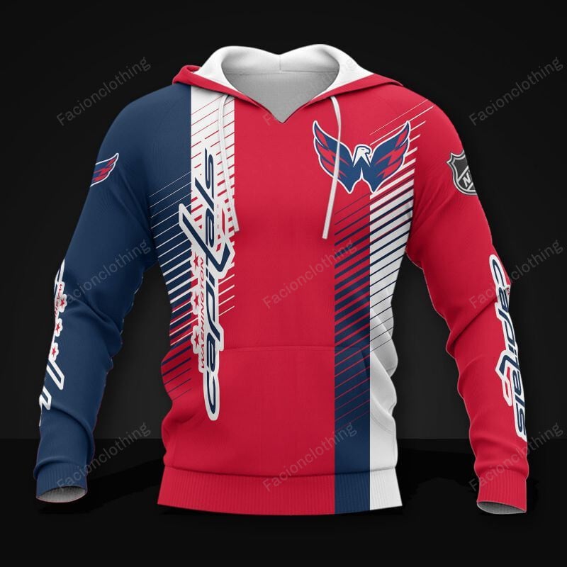 Sportswearmerch Washington Capitals NHL Personalized Hoodie For Fan