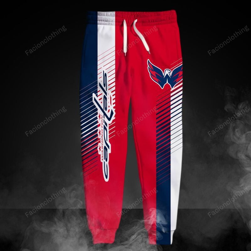 Sportswearmerch Washington Capitals NHL Personalized Long Pant For Fan