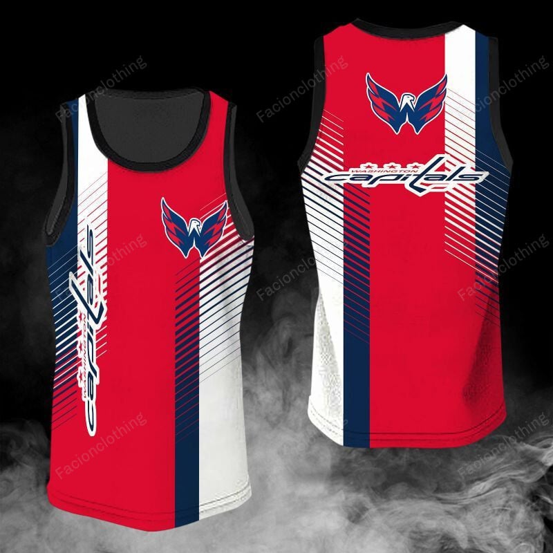 Sportswearmerch Washington Capitals NHL Personalized Tanktop For Fan