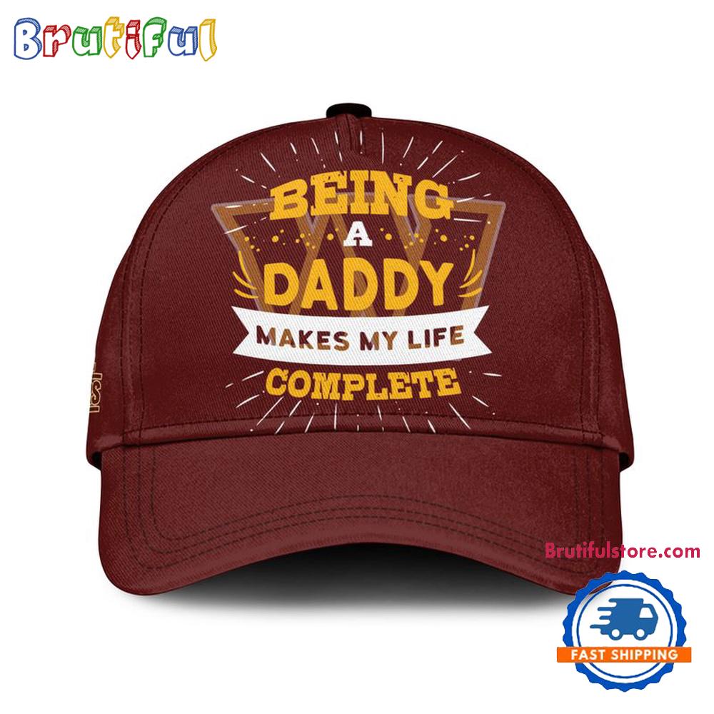 Sportswearmerch Washington Commanders NFL Being A Daddy Classic Cap For Fan