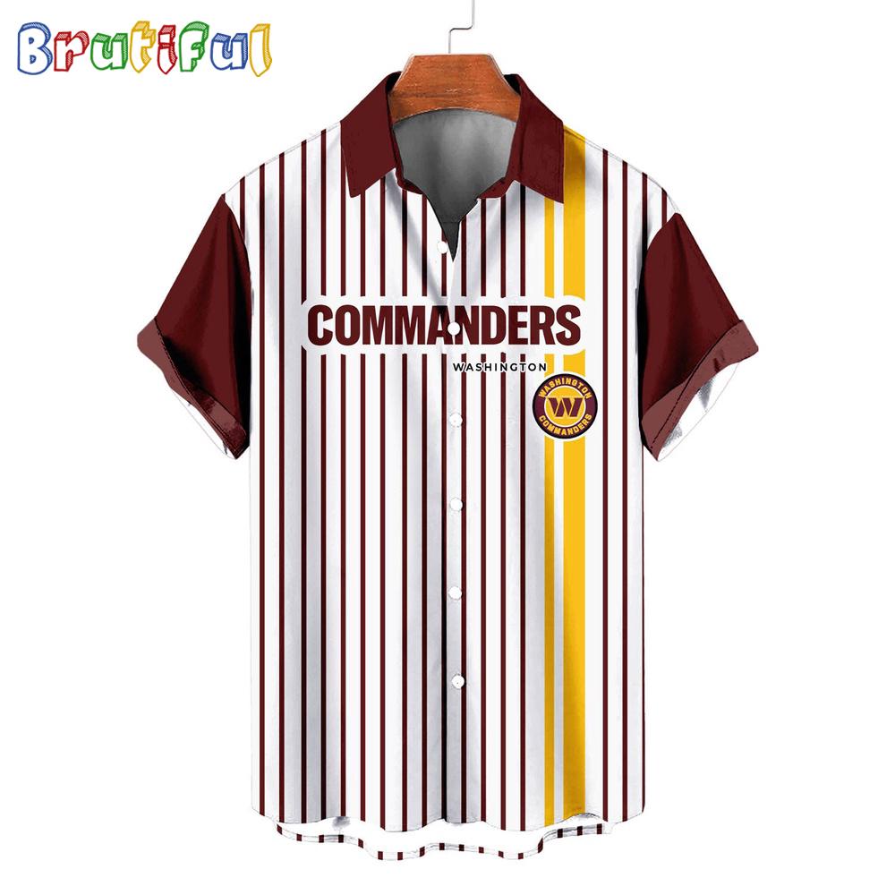 Sportswearmerch Washington Commanders NFL Hawaiian Shirt For Fan