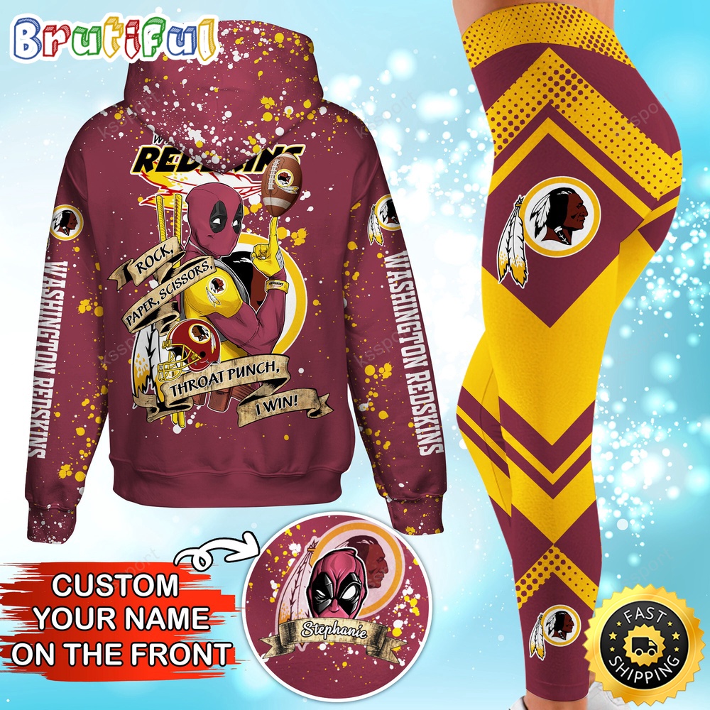Sportswearmerch Washington Commanders NFL Hoodie Leggings For Fan