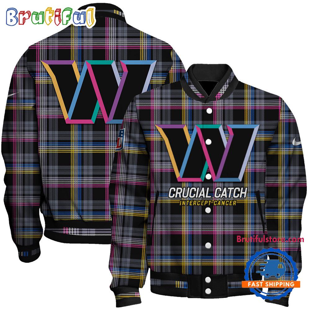 Sportswearmerch Washington Commanders NFL Personalized Baseball Jacket For Fan