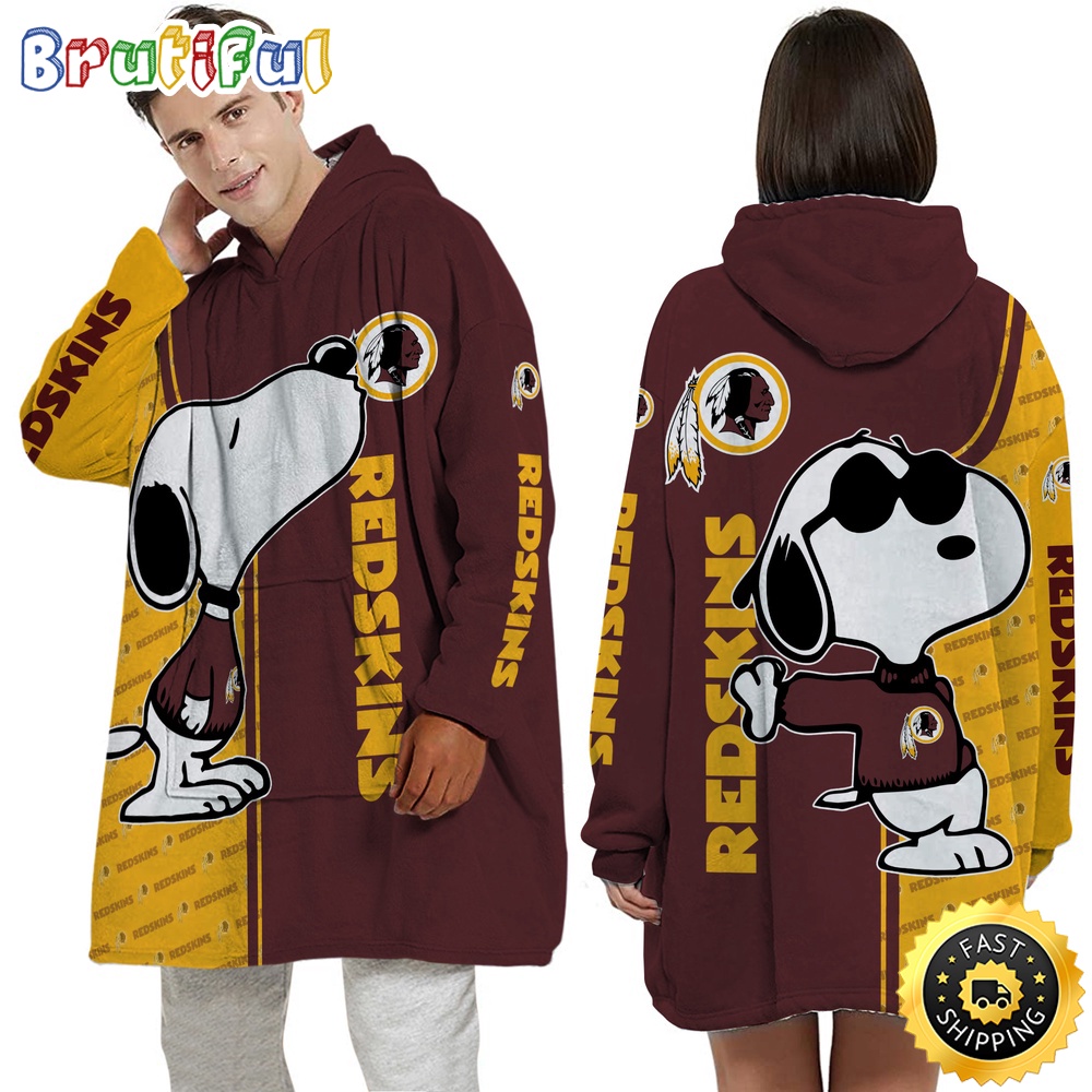 Sportswearmerch Washington Commanders NFL Personalized Blaket Hoodie For Fan