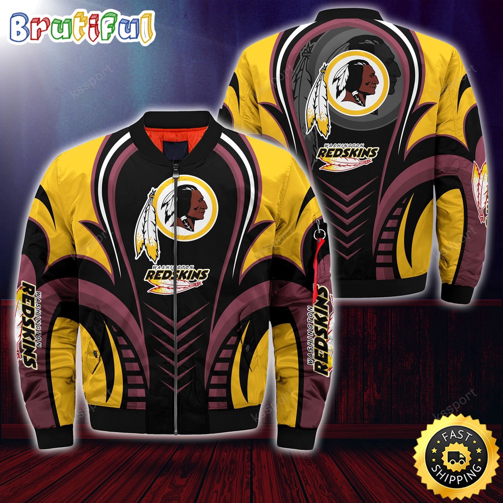 Sportswearmerch Washington Commanders NFL Personalized Bomber Jacket For Fan