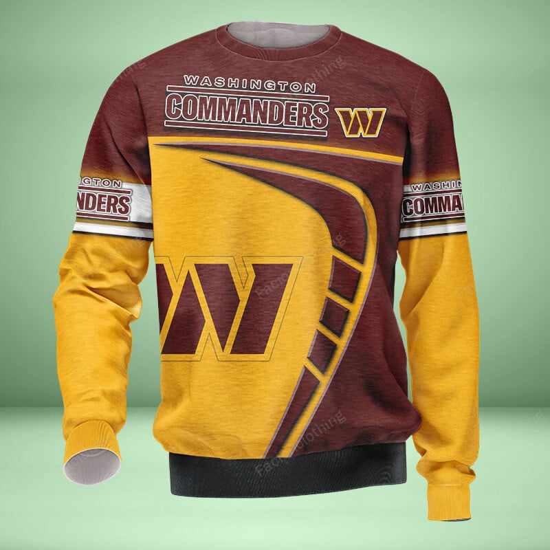 Sportswearmerch Washington Commanders NFL Personalized Sweater For Fan