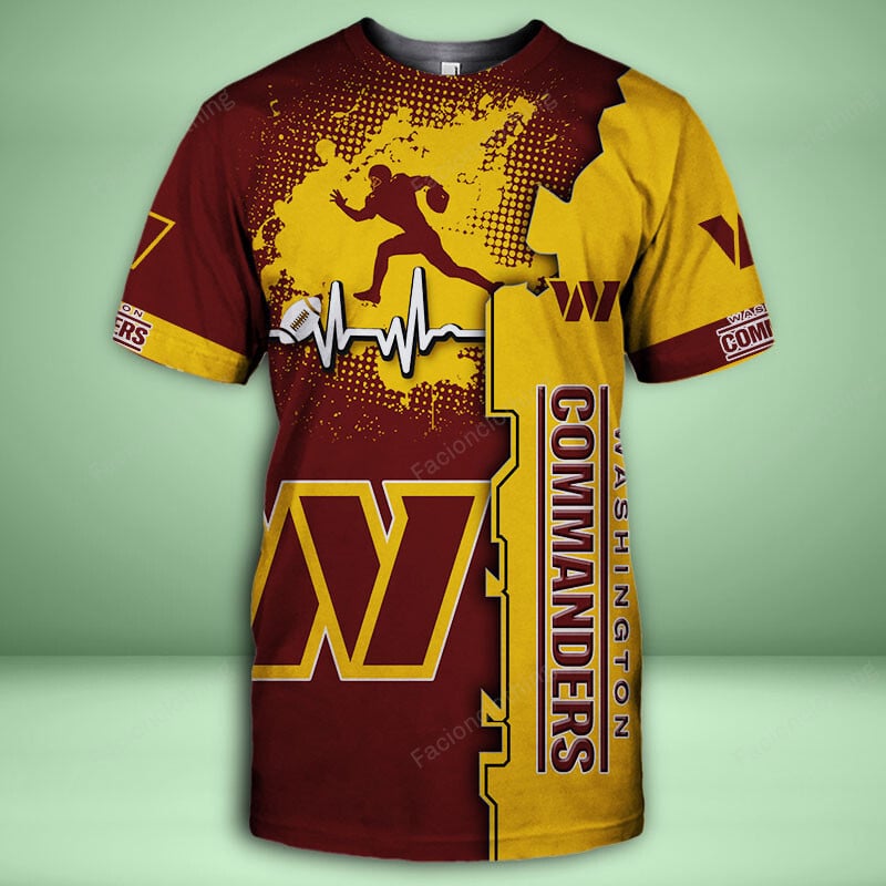 Sportswearmerch Washington Commanders NFL Personalized Short PantT-shirt For Fan