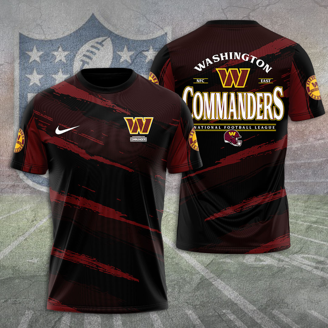 Sportswearmerch Washington Commanders NFL Personalized T-shirt For Fan