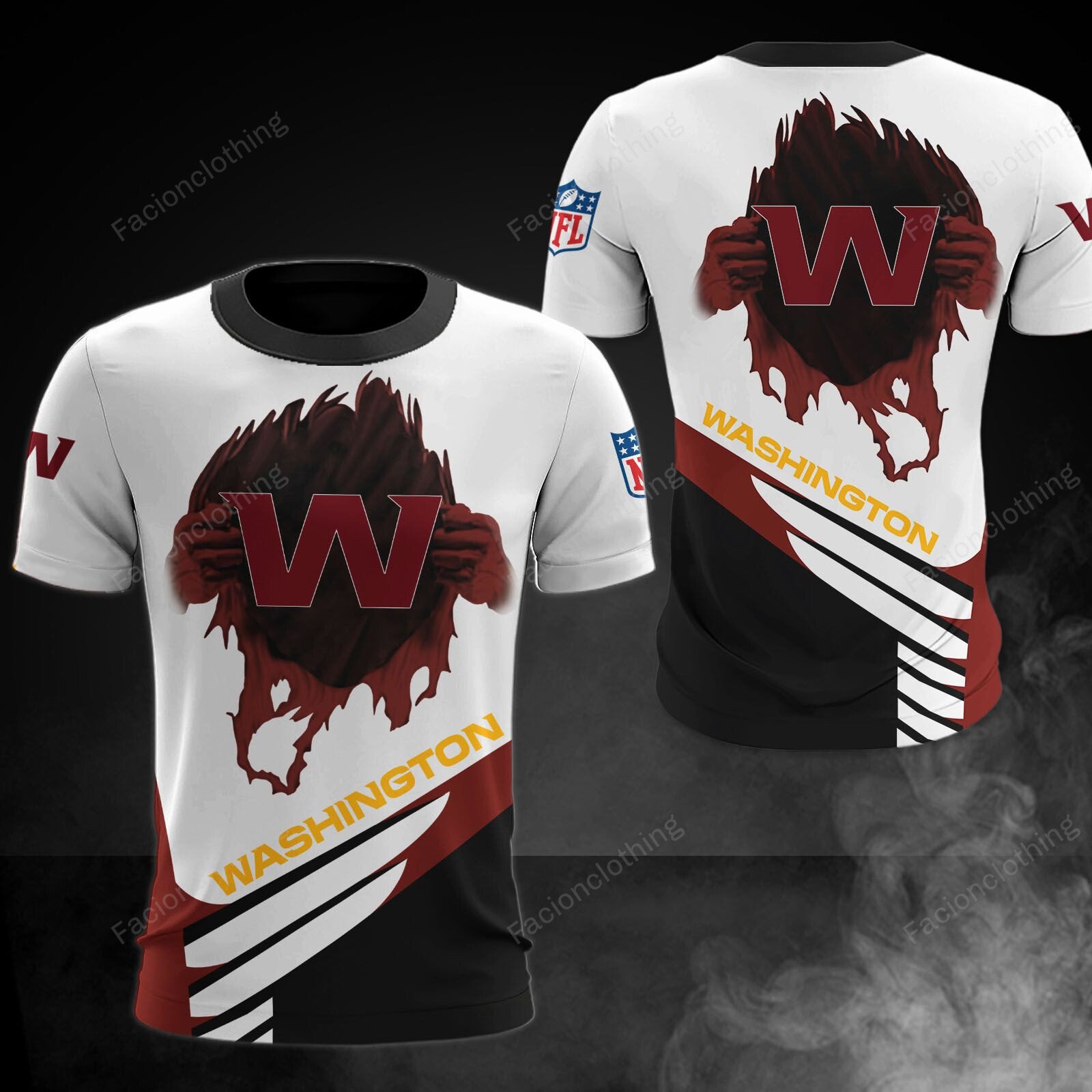 Sportswearmerch Washington Commanders NFL Personalized T-shirt For Fan