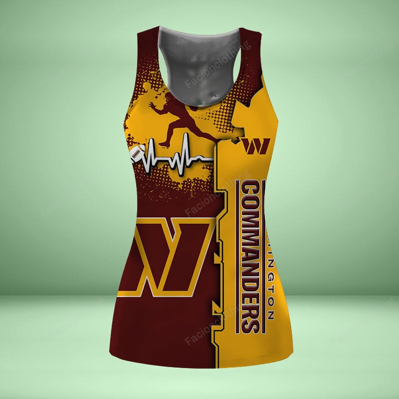Sportswearmerch Washington Commanders NFL Personalized Women Tanktop For Fan
