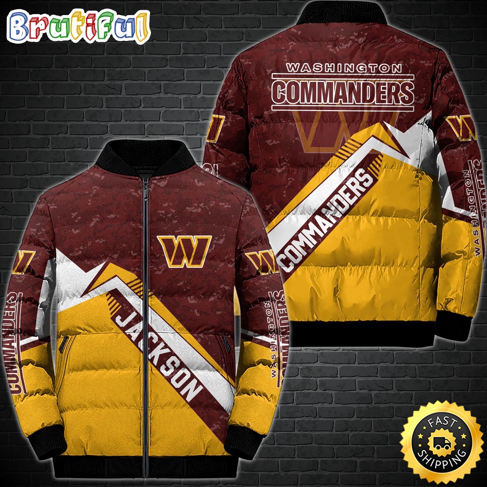 Sportswearmerch Washington Commanders NFL Sport Down Puffer Jacket For Fan