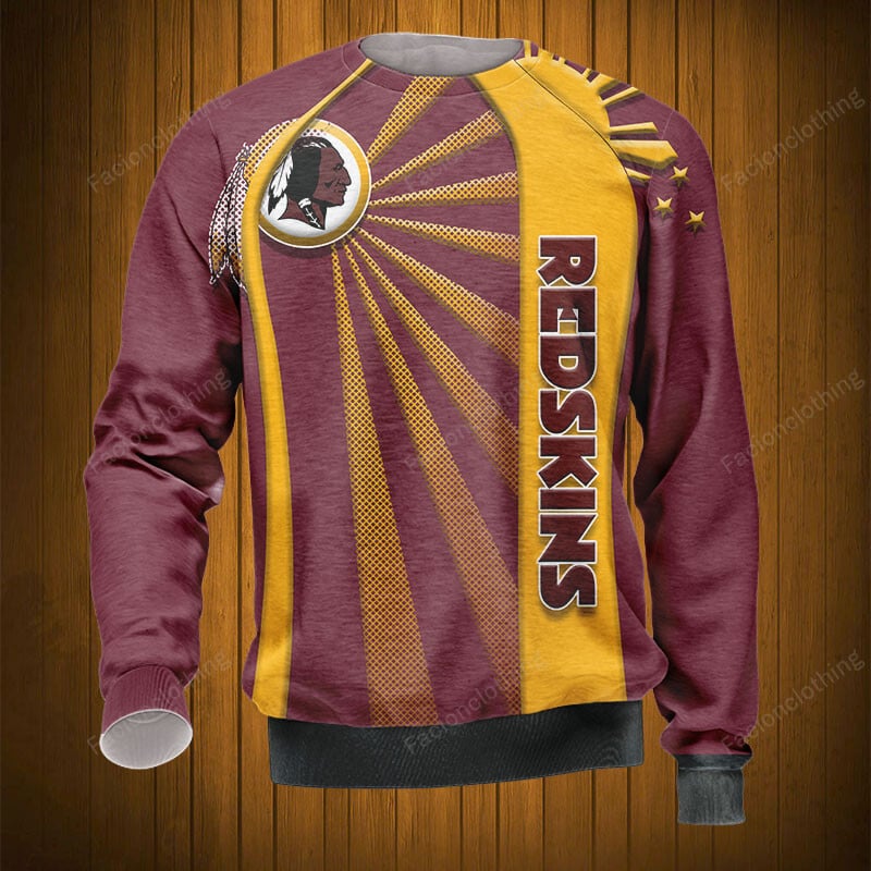 Sportswearmerch Washington Commanders NFL Sweater Personalized For Fan