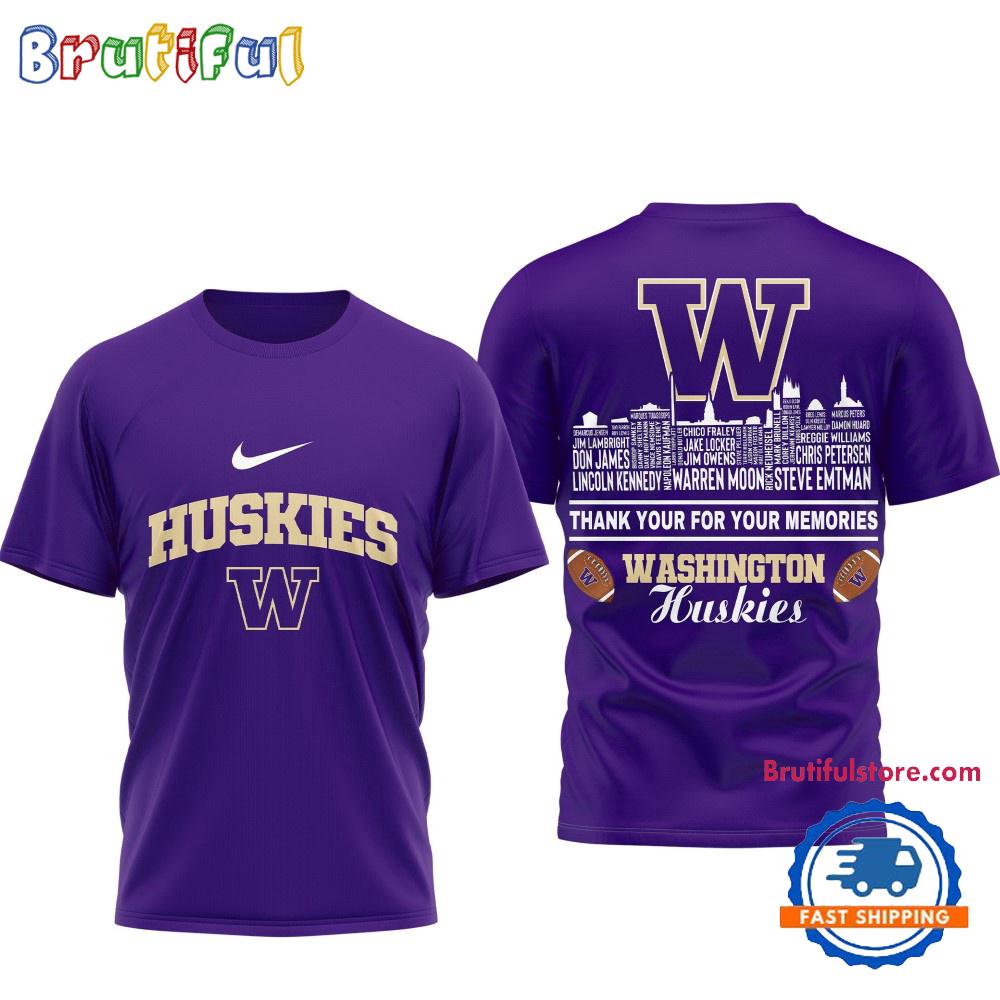 Sportswearmerch Washington Huskies NCAA Legends of the Game Limited Edition T-Shirt For Fan