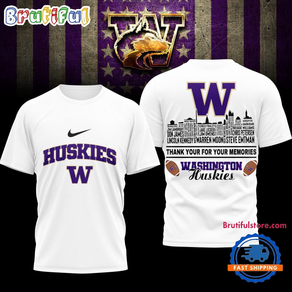 Sportswearmerch Washington Huskies NCAA Legends of the Game T-Shirt For Fan