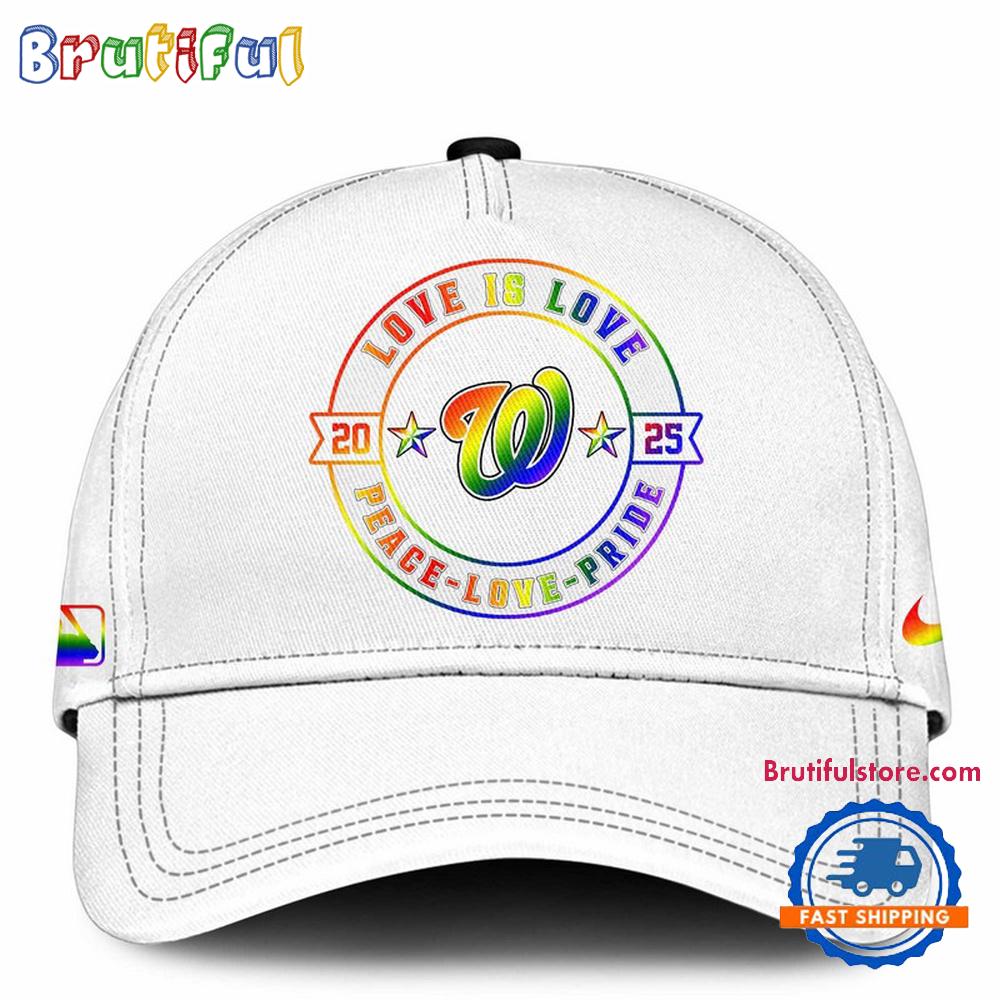 Sportswearmerch Washington Nationals MLB Happy Pride Month Classic Cap For Fan
