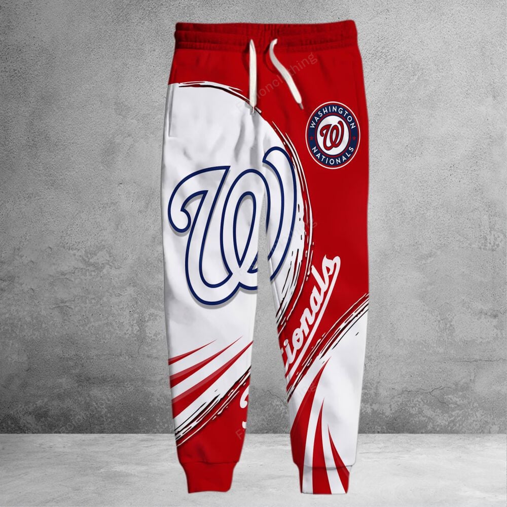 Sportswearmerch Washington Nationals MLB Personalized Long Pant For Fan