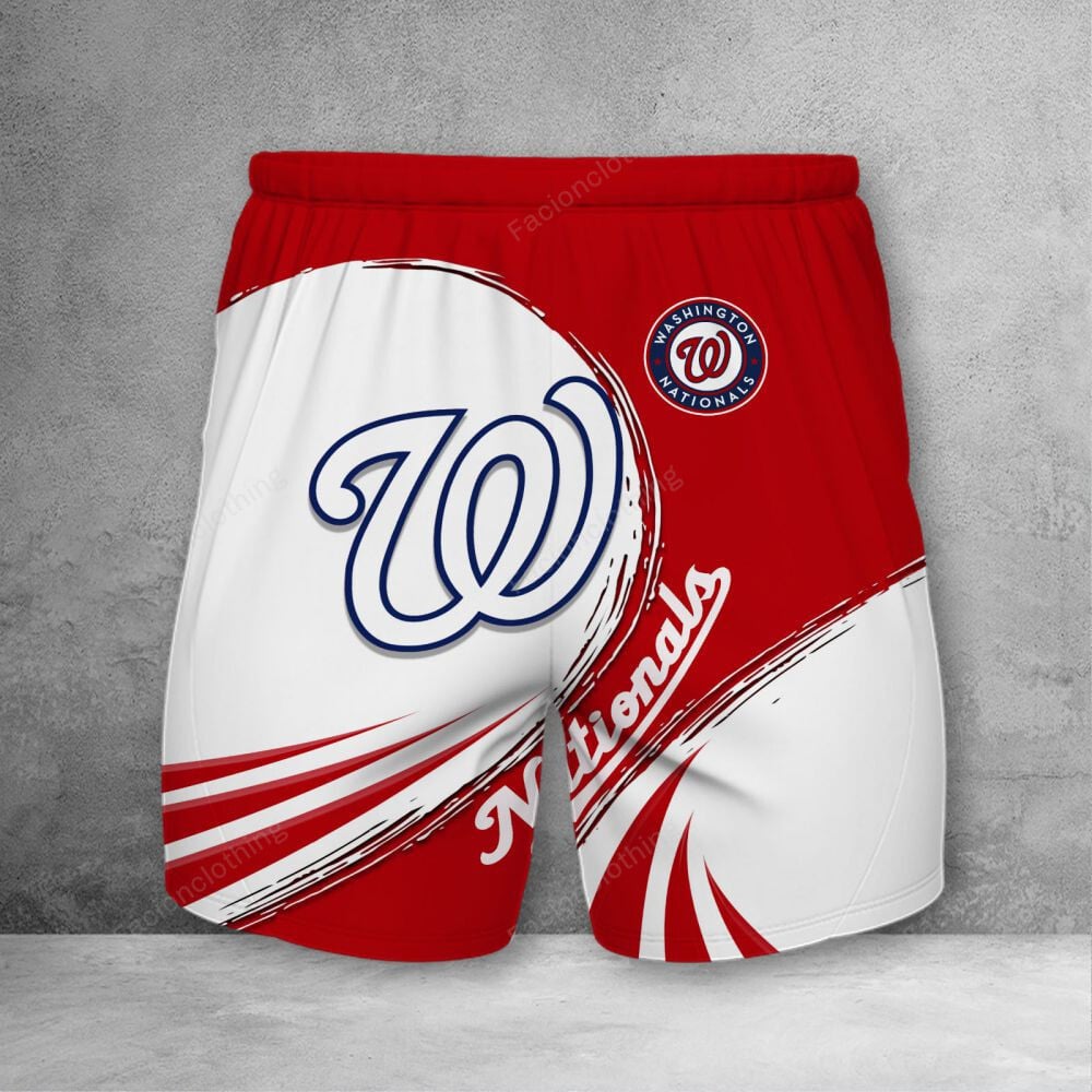 Sportswearmerch Washington Nationals MLB Personalized Short Pant For Fan