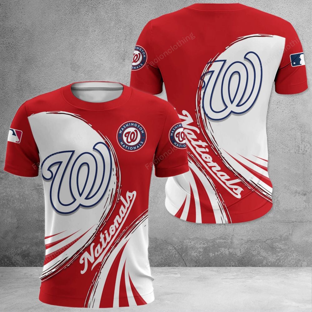 Sportswearmerch Washington Nationals MLB Personalized T-shirt For Fan