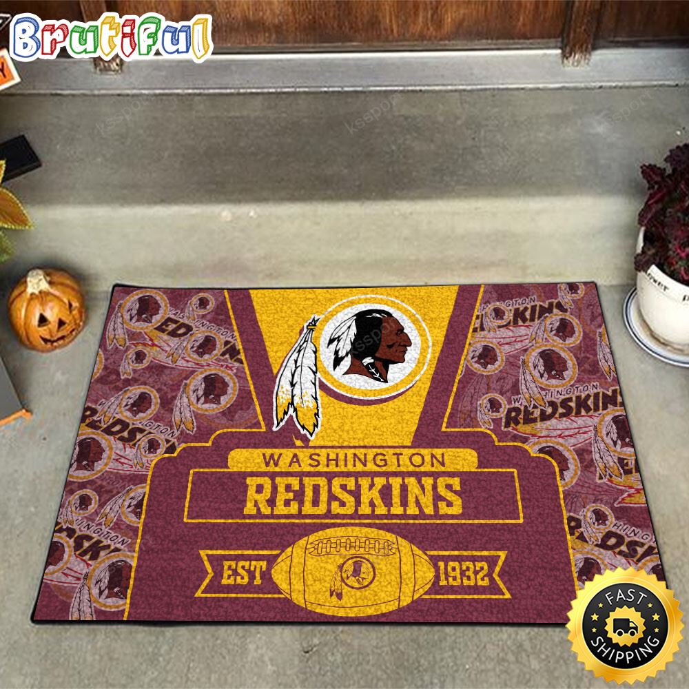 Sportswearmerch Washington Redskins NFL Doormat For Fan